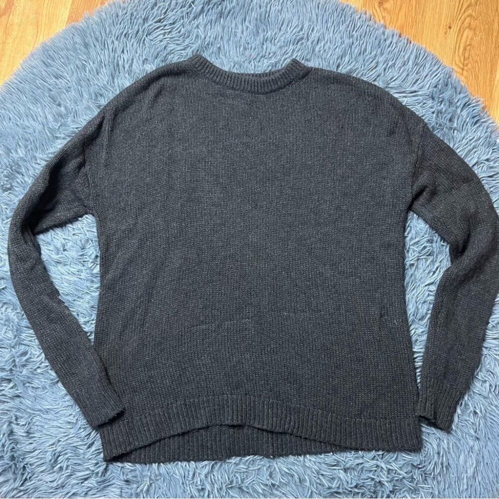 Treasure & Bond Something Navy Gray Wool Cashmere Sweater Size M